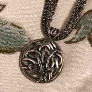 Silpada Necklace and Celtic Knot Pendant